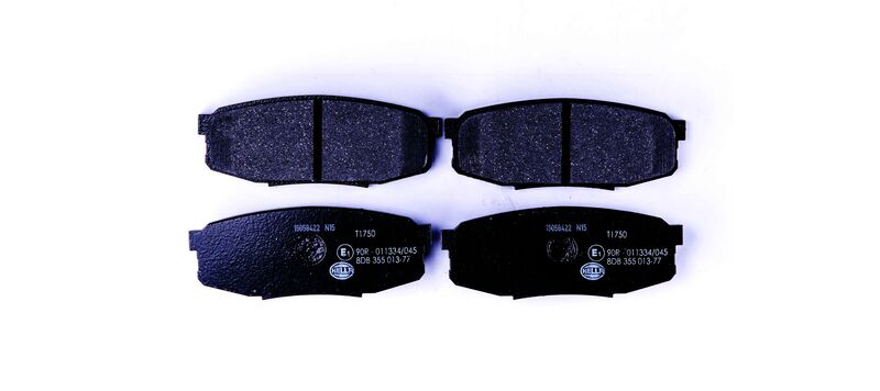 HELLA Brakes DISC BRAKE PAD SET - 355013771