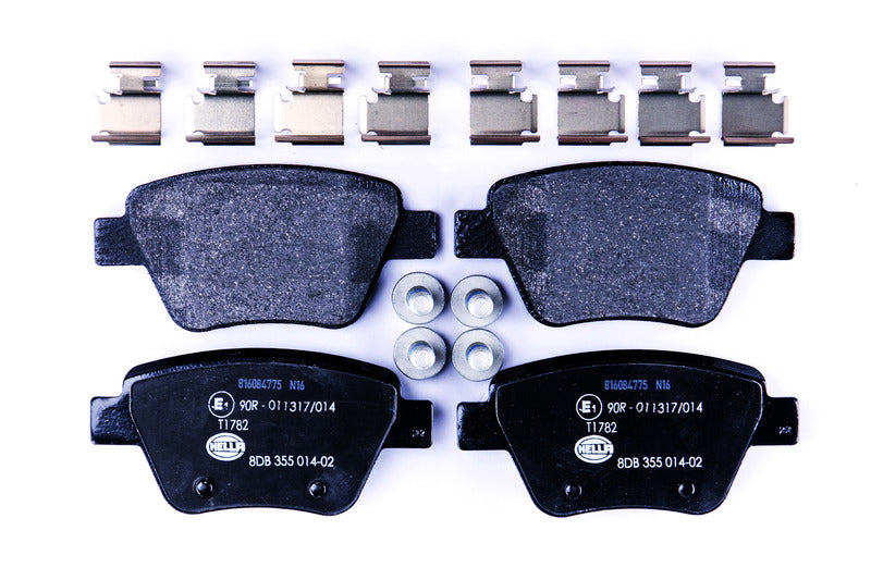 HELLA Brakes DISC BRAKE PAD SET - 355014021