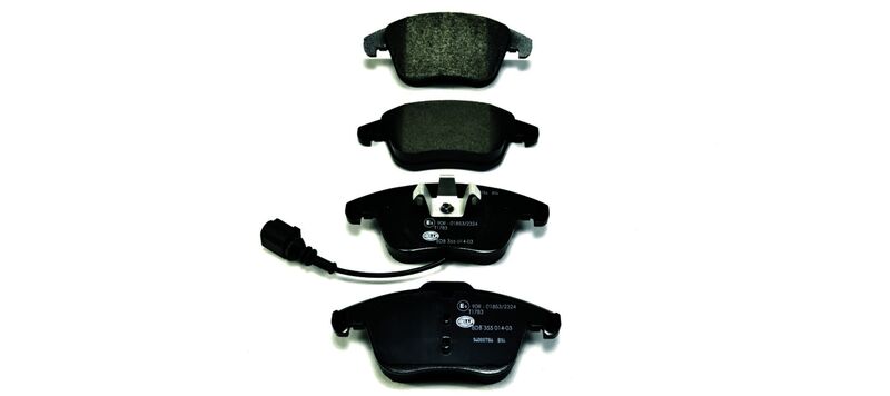 HELLA Brakes DISC BRAKE PAD SET - 355014031