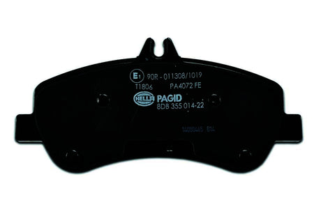 HELLA Brakes DISC BRAKE PAD SET - 355014221
