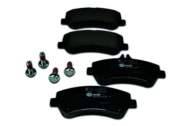 HELLA Brakes DISC BRAKE PAD SET - 355014221
