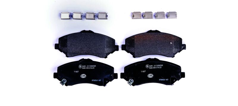 HELLA Brakes DISC BRAKE PAD SET - 355014231