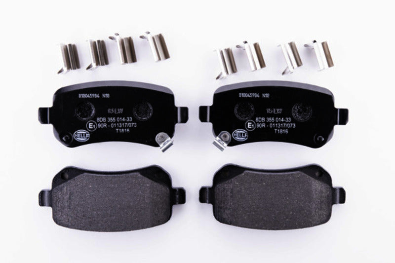 HELLA Brakes DISC BRAKE PAD SET - 355014331
