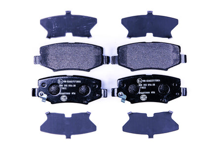 HELLA Brakes DISC BRAKE PAD SET - 355014381