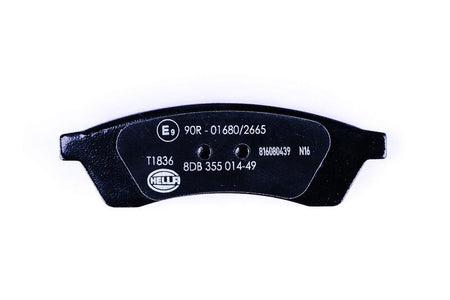 HELLA Brakes DISC BRAKE PAD SET - 355014491