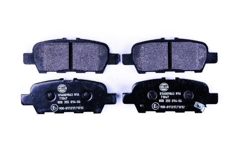 HELLA Brakes DISC BRAKE PAD SET - 355014561