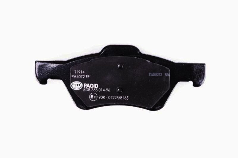 HELLA Brakes DISC BRAKE PAD SET - 355014961