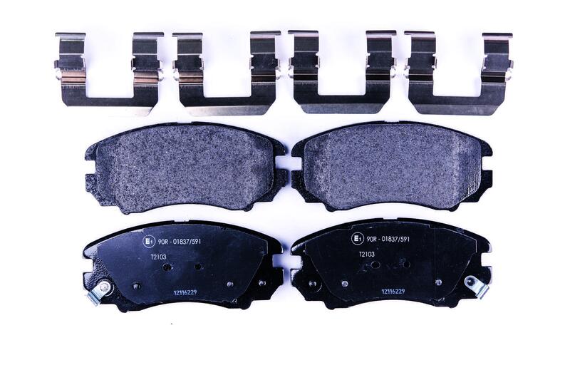 HELLA Brakes DISC BRAKE PAD SET - 355016101