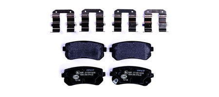 HELLA Brakes DISC BRAKE PAD SET - 355016221