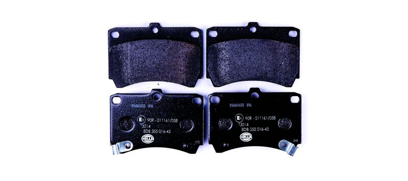HELLA Brakes DISC BRAKE PAD SET - 355016431