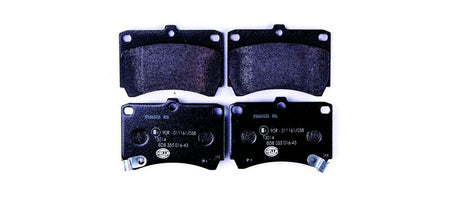 HELLA Brakes DISC BRAKE PAD SET - 355016431