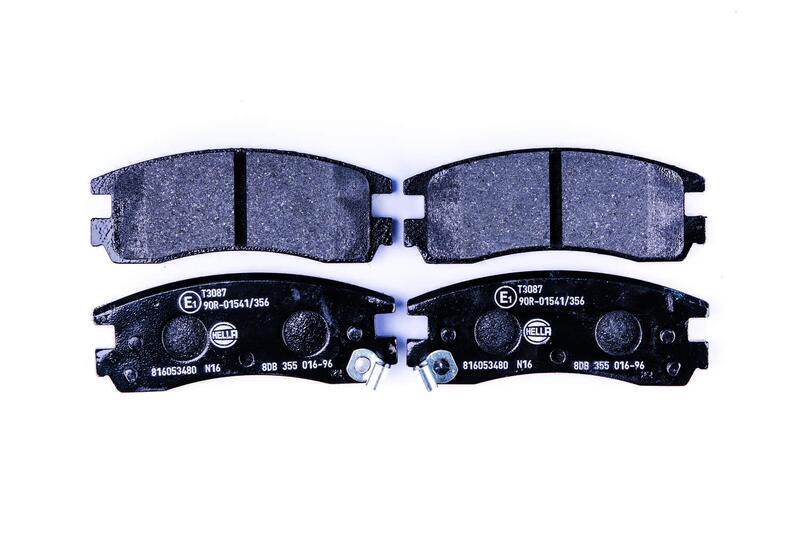 HELLA Brakes DISC BRAKE PAD SET - 355016961