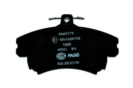 HELLA Brakes DISC BRAKE PAD SET - 355017041