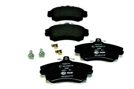 HELLA Brakes DISC BRAKE PAD SET - 355017041