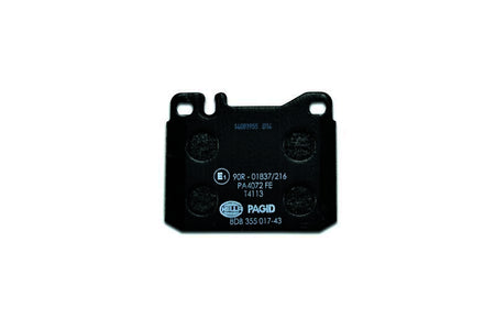 HELLA Brakes DISC BRAKE PAD SET - 355017431