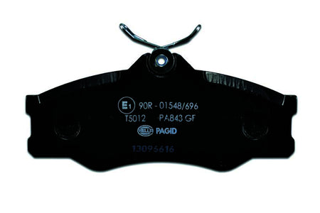 HELLA Brakes DISC BRAKE PAD SET - 355017661