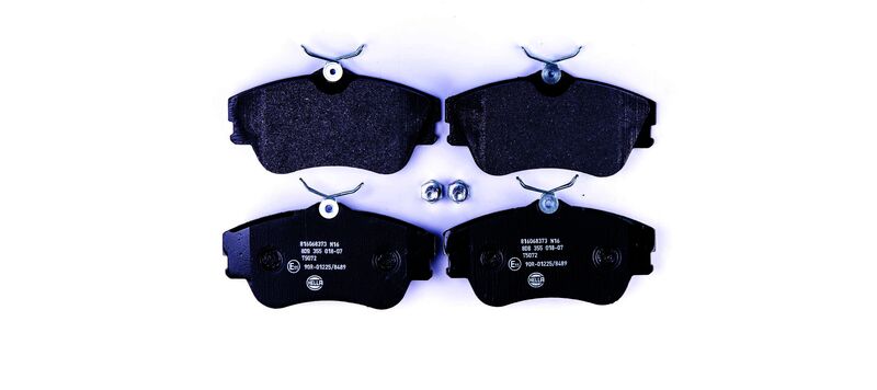HELLA Brakes DISC BRAKE PAD SET - 355018071