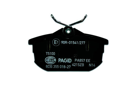 HELLA Brakes DISC BRAKE PAD SET - 355018271