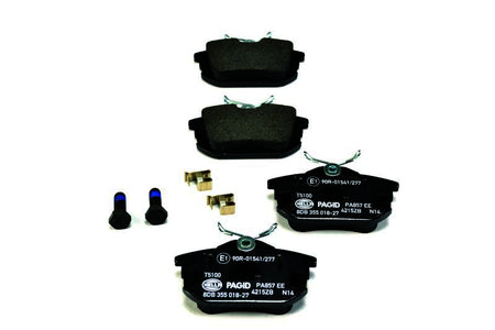 HELLA Brakes DISC BRAKE PAD SET - 355018271