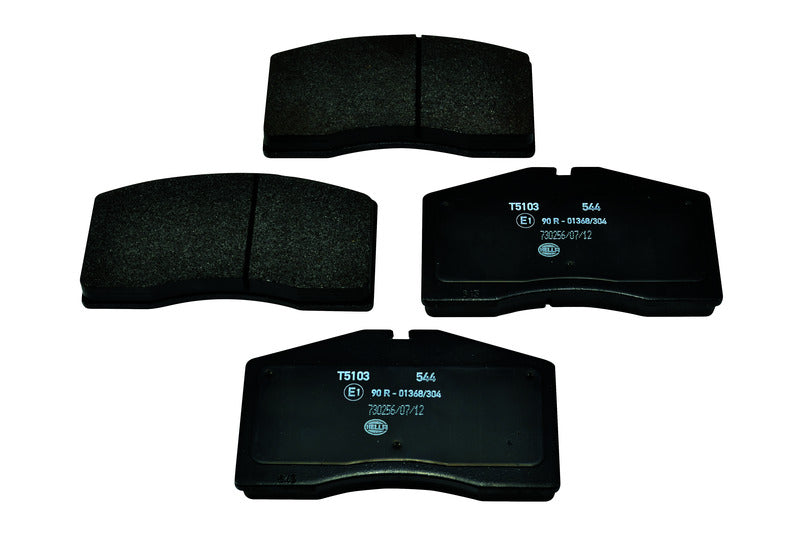 HELLA Brakes DISC BRAKE PAD SET - 355018301