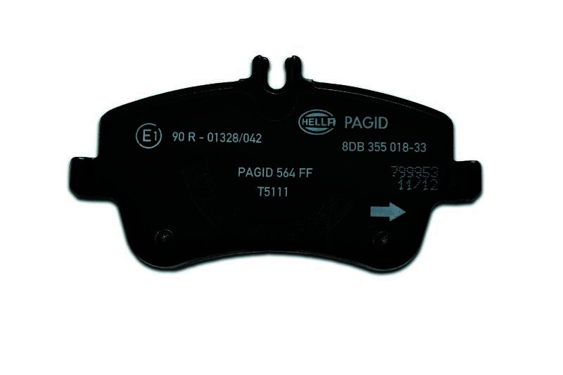 HELLA Brakes DISC BRAKE PAD SET - 355018331
