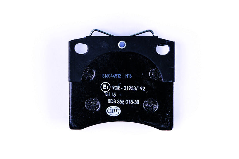 HELLA Brakes DISC BRAKE PAD SET - 355018381