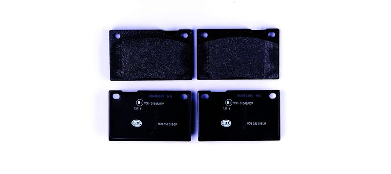 HELLA Brakes DISC BRAKE PAD SET - 355018391