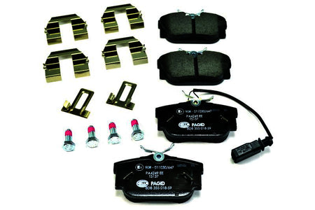 HELLA Brakes DISC BRAKE PAD SET - 355018591