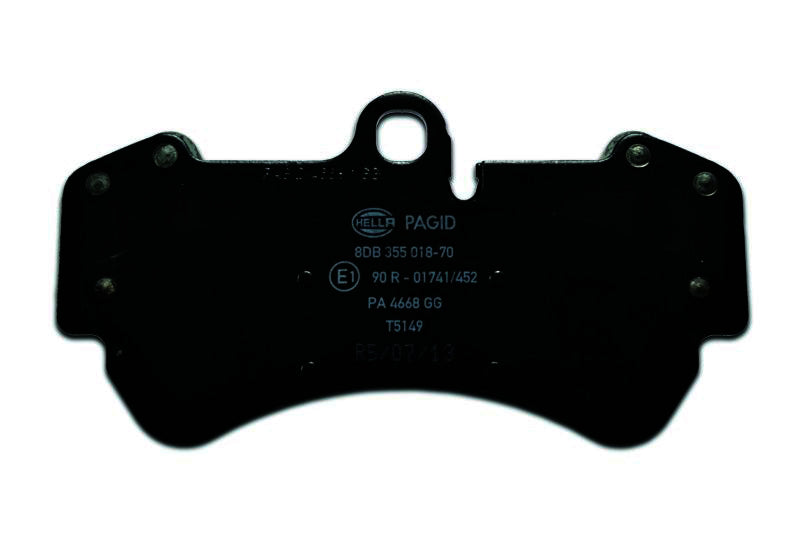 HELLA Brakes DISC BRAKE PAD SET - 355018701
