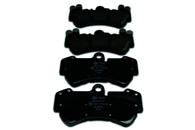 HELLA Brakes DISC BRAKE PAD SET - 355018701