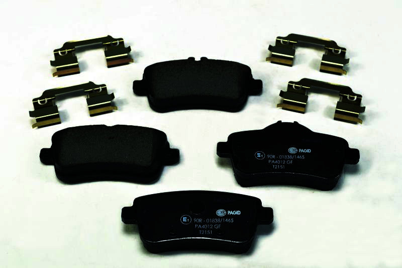 HELLA Brakes DISC BRAKE PAD SET - 355019741