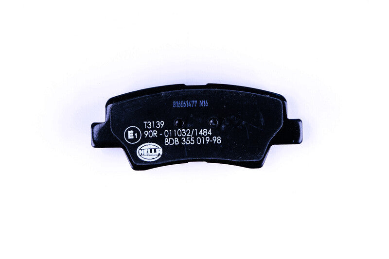 HELLA Brakes DISC BRAKE PAD SET - 355019981