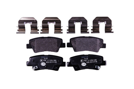 HELLA Brakes DISC BRAKE PAD SET - 355019981
