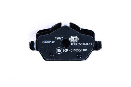 HELLA Brakes DISC BRAKE PAD SET - 355020111