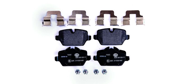 HELLA Brakes DISC BRAKE PAD SET - 355020111