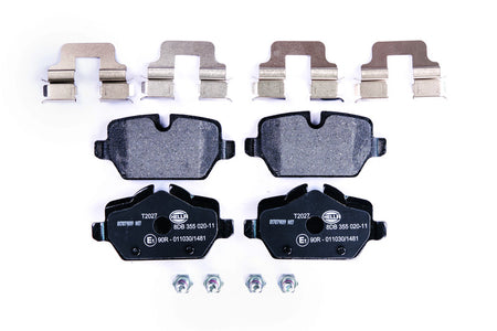 HELLA Brakes DISC BRAKE PAD SET - 355020111