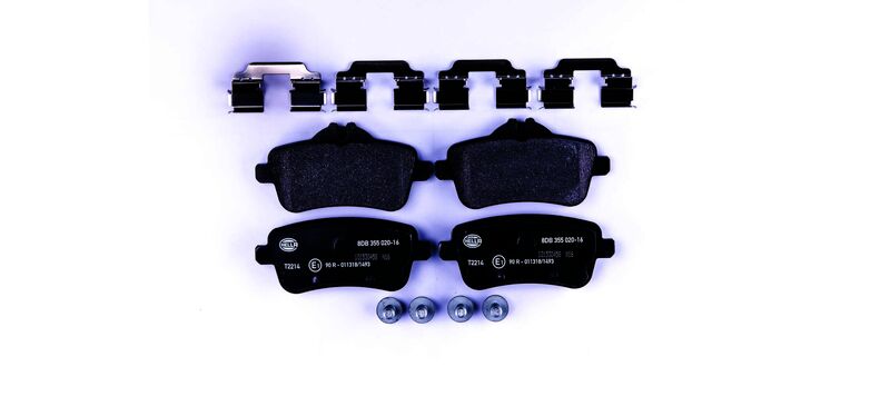 HELLA Brakes DISC BRAKE PAD SET - 355020161