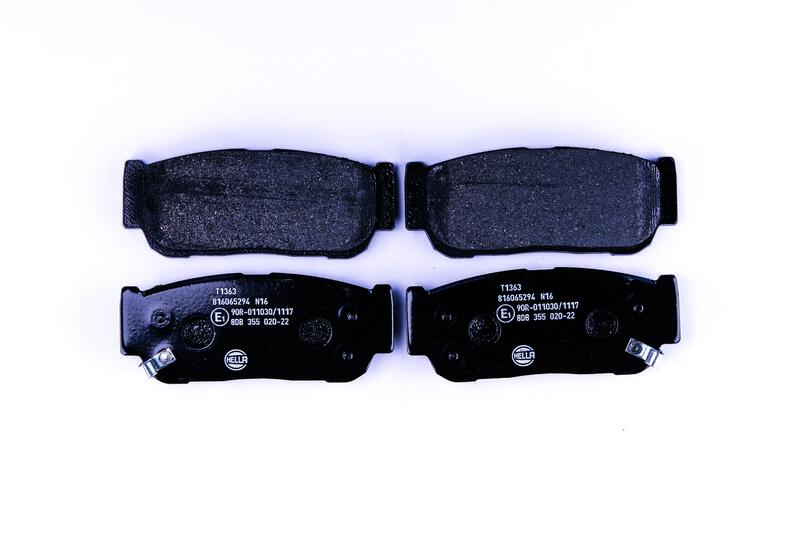HELLA Brakes DISC BRAKE PAD SET - 355020221