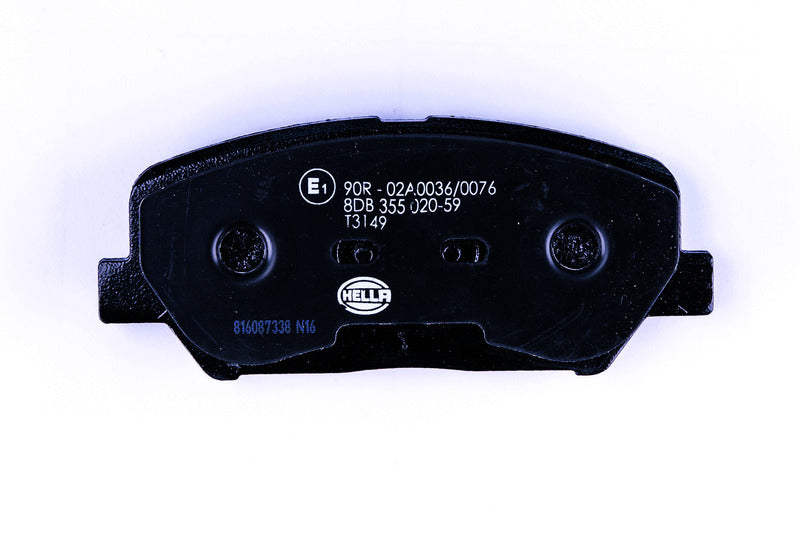 HELLA Brakes DISC BRAKE PAD SET - 355020591