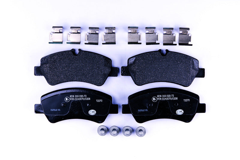 HELLA Brakes DISC BRAKE PAD SET - 355020721
