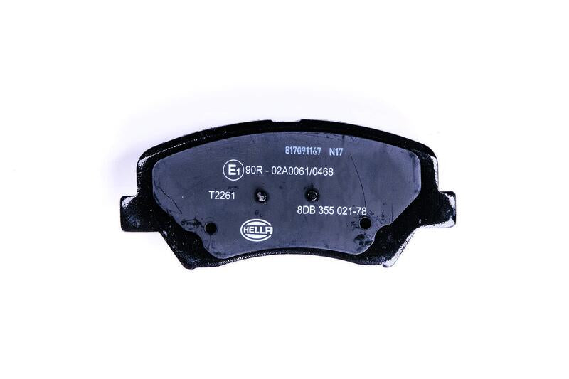 HELLA Brakes DISC BRAKE PAD SET - 355021781