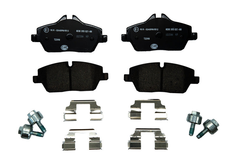 HELLA Brakes DISC BRAKE PAD SET - 355021881