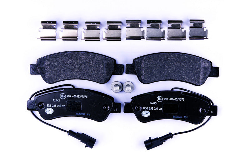 HELLA Brakes DISC BRAKE PAD SET - 355021901