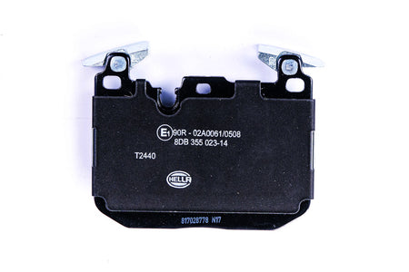 HELLA Brakes DISC BRAKE PAD SET - 355023141