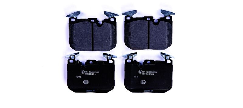 HELLA Brakes DISC BRAKE PAD SET - 355023141