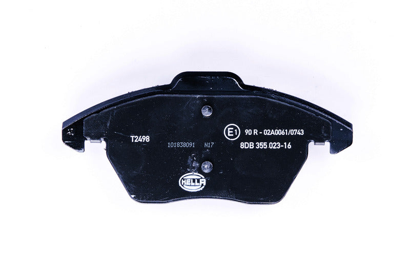HELLA Brakes DISC BRAKE PAD SET - 355023161