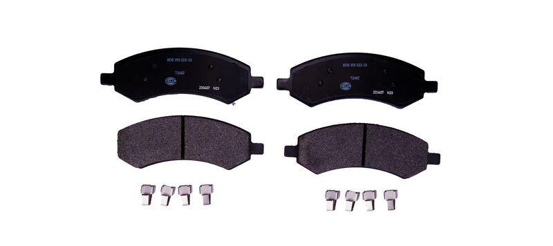 HELLA Brakes DISC BRAKE PAD SET - 355023331