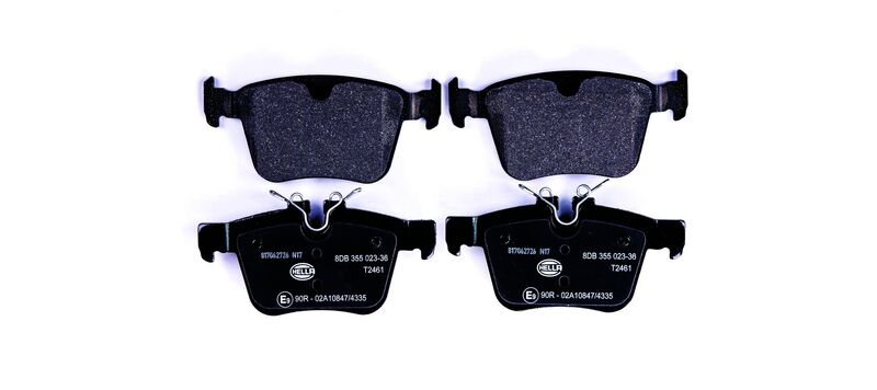HELLA Brakes DISC BRAKE PAD SET - 355023361