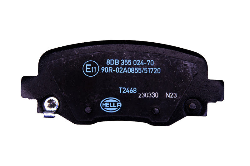 HELLA Brakes DISC BRAKE PAD SET - 355024701