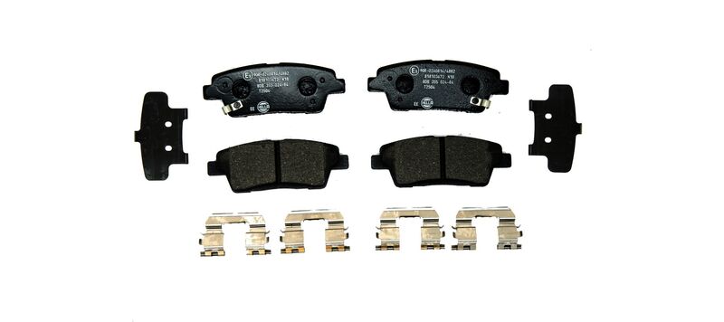 HELLA Brakes DISC BRAKE PAD SET - 355024841